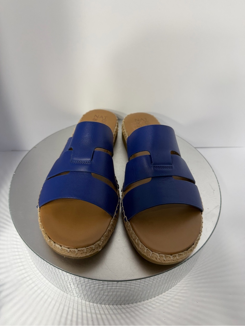 Naturalizer Royal Blue Slide Sandals size 9.5 new W/ out tags